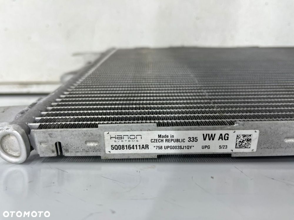 Chłodnica klimatyzacji Vw Golf Passat Tiguan Audi A3 8v Q3 Leon Octavia skraplacz klimy 5Q0816411ar - 15