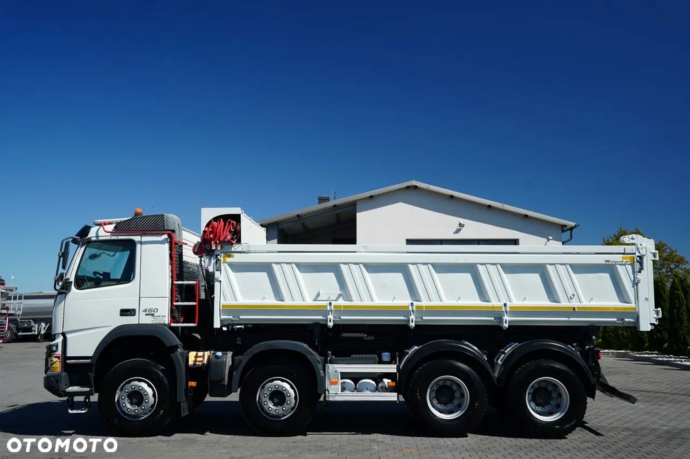 Volvo FMX 450 / 8X4 / WYWROTKA 2 STRONNA  / HYDROBURTA / BODRMATIC / I-SHIFT/ EURO 6 - 12
