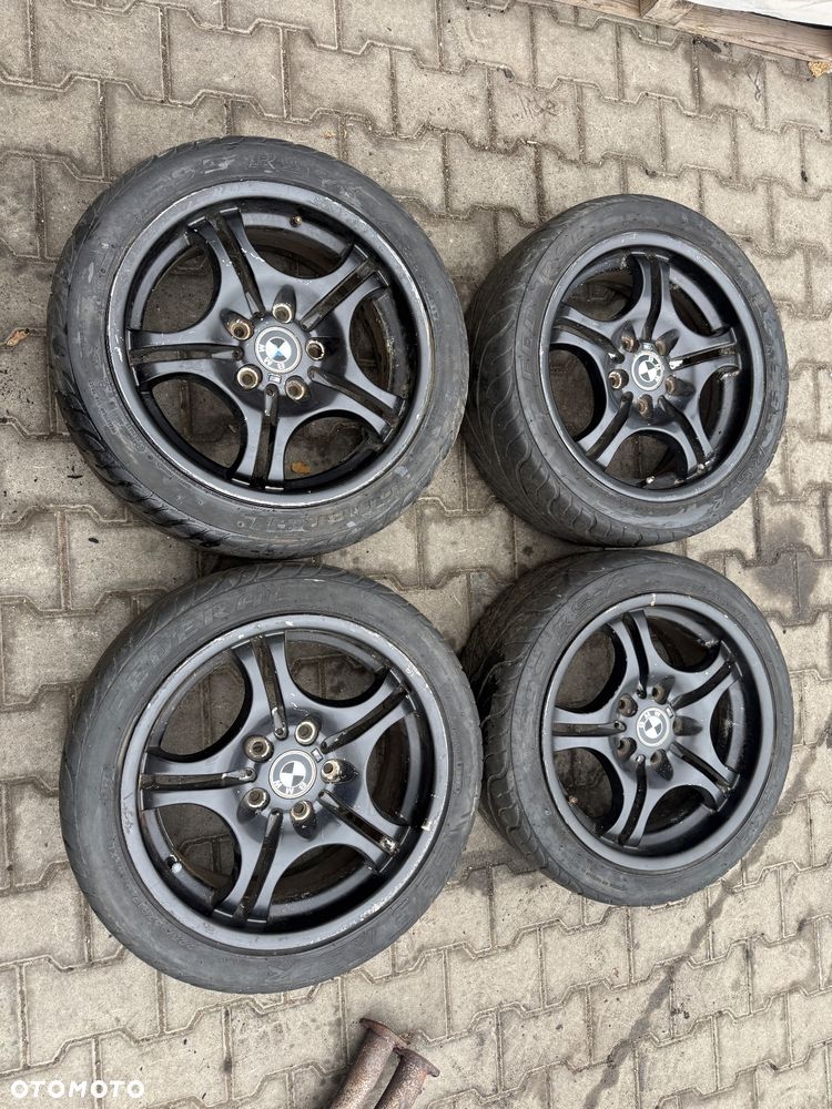 Styling 68 Koła felgi m pakiet e46 17” 7,5j 8,5j oryginalne opony - 1