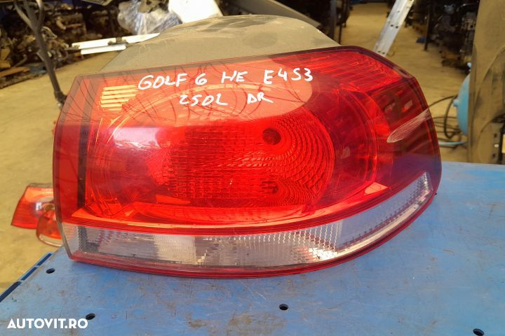 Lampa / Tripla stop dreapta pe aripa Volkswagen VW Golf 6 [2008 - 201 - 1