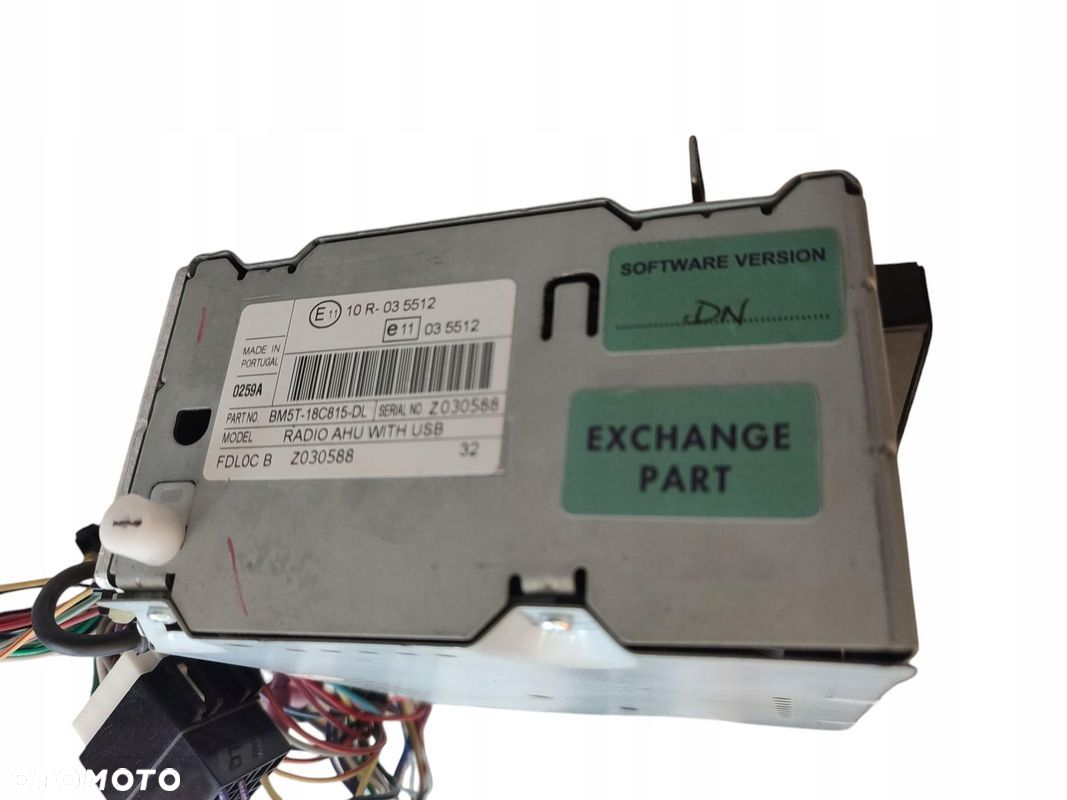 PANEL RADIO WYŚWIETLACZ KPL FORD FOCUS MK3 BM5T-18C815-DL AM5T-18K811-AD - 4