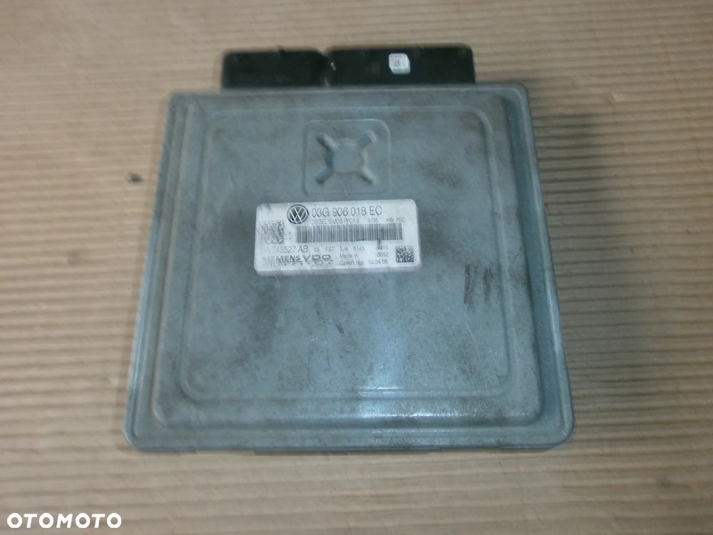 STEROWNIK SILNIKA 03G906018EC 2.0TDI VW SKODA SEAT - 1