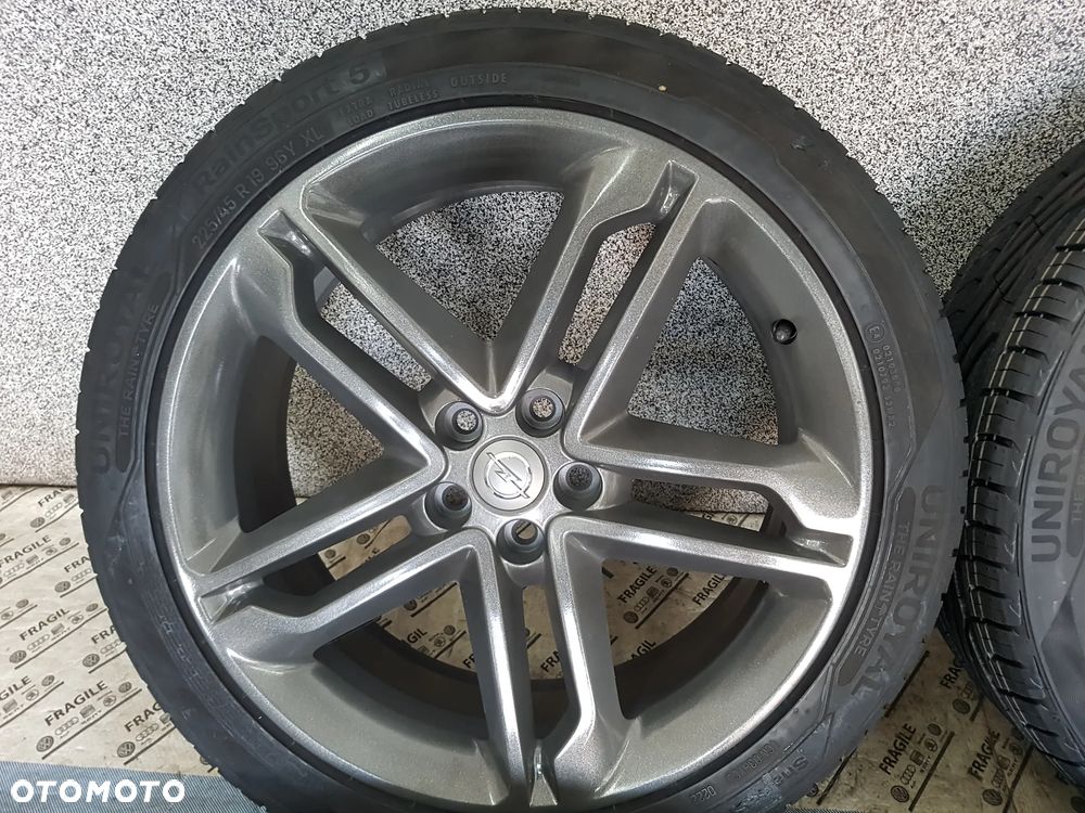KOŁA CAŁOROCZNE Z CZUJNIKAMI TPMS OPEL MOKKA TRAX  5X105  7,5JX19  215/55R18  215/55/18 - 11