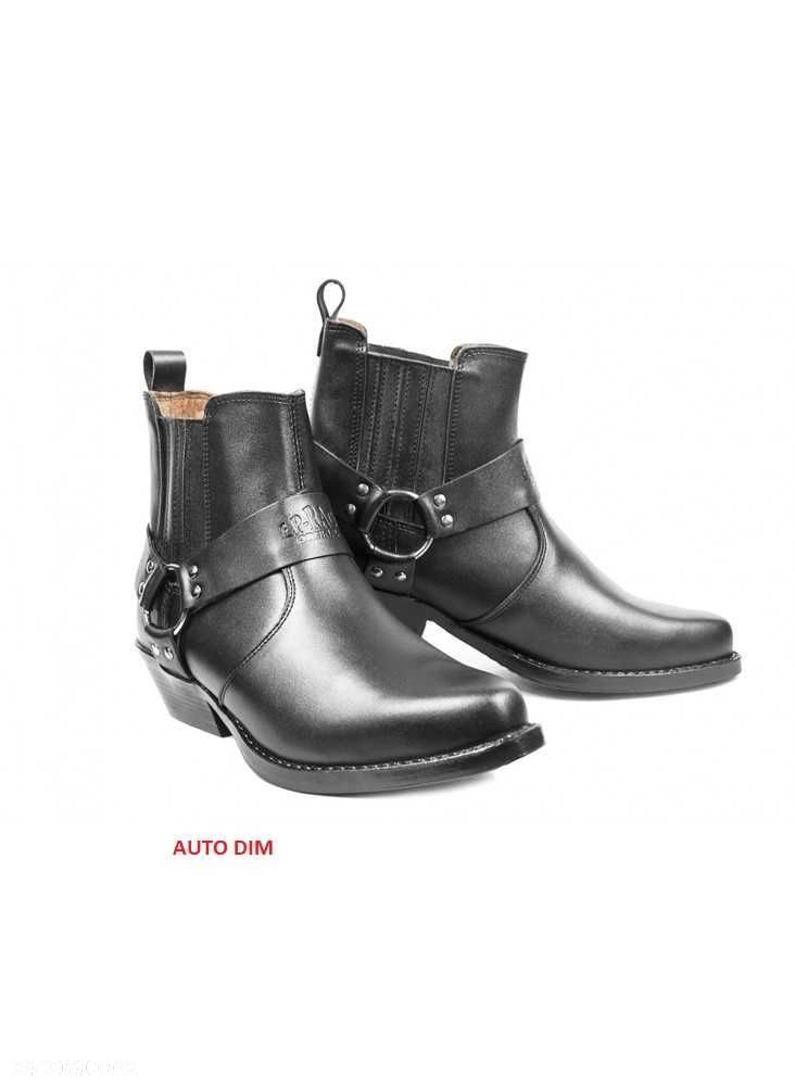 Buty skórzane motocyklowe Chopper Kowbojki KG1