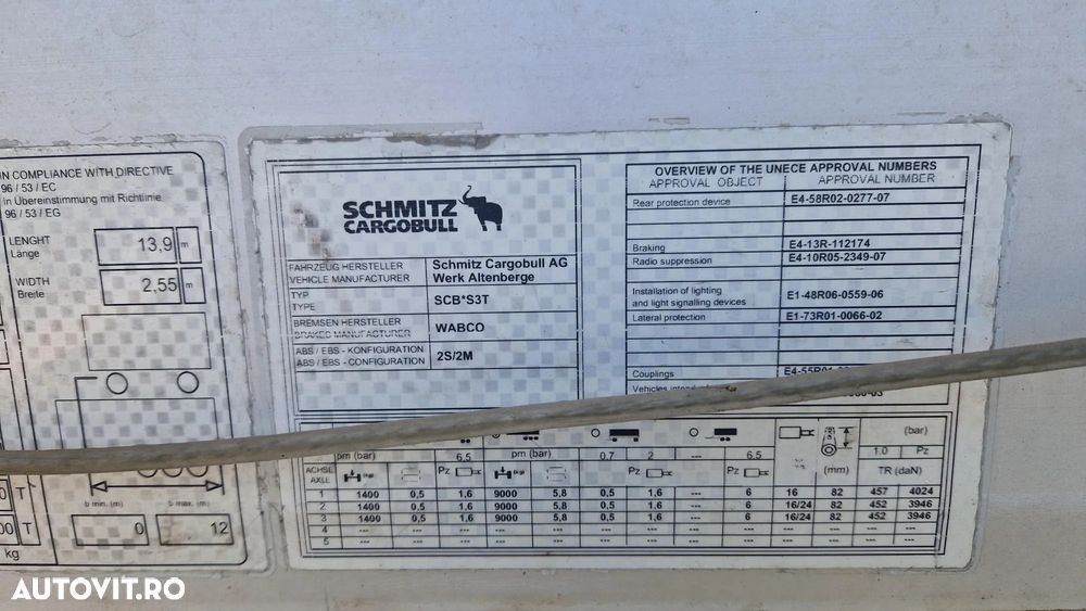 Schmitz Cargobull SCB S3T - 10