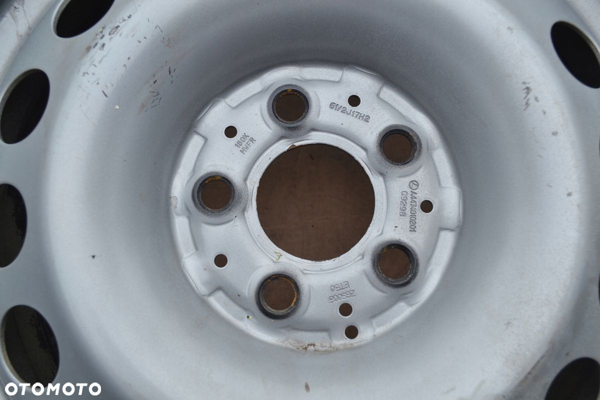 FELGA STALOWA MERCEDES 5x112 6,5J17 ET 50 x1szt F-514 - 3