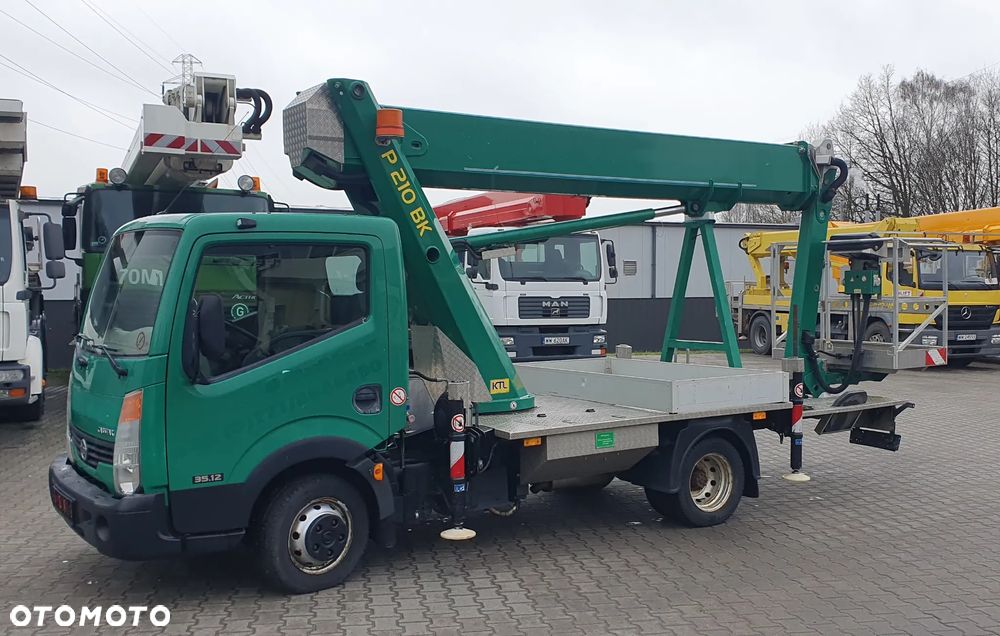 Nissan Cabstar - 21 m PALFINGER P210BK Podnośnik koszowy zwyżka Wumag Ruthmann Multitel