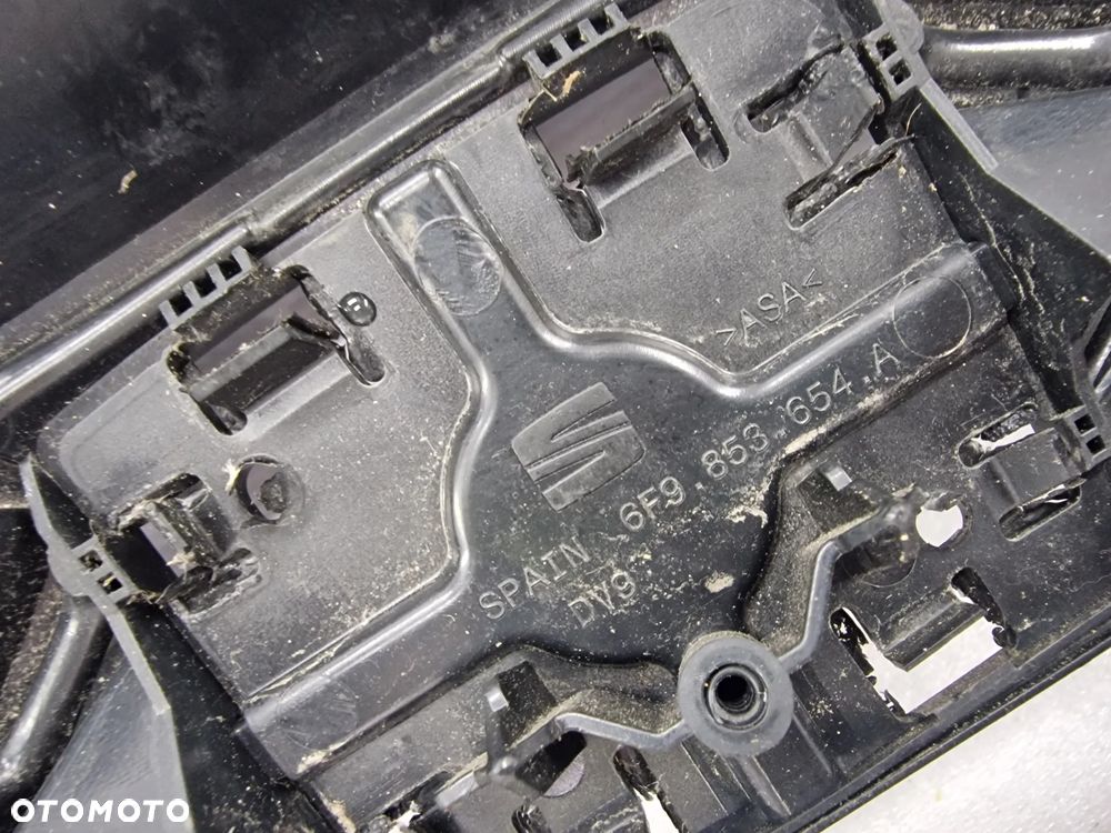 SEAT ARONA FR 6F9 17- ATRAPA / GRILL PRZEDNI PRZÓD , NR 6F9853654A , NR AUKCJI GR78 - 21