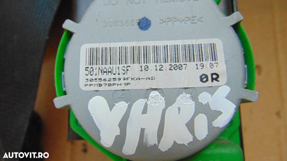 Centuri fata si modul airbaguri Toyota Yaris an 2007 - 5