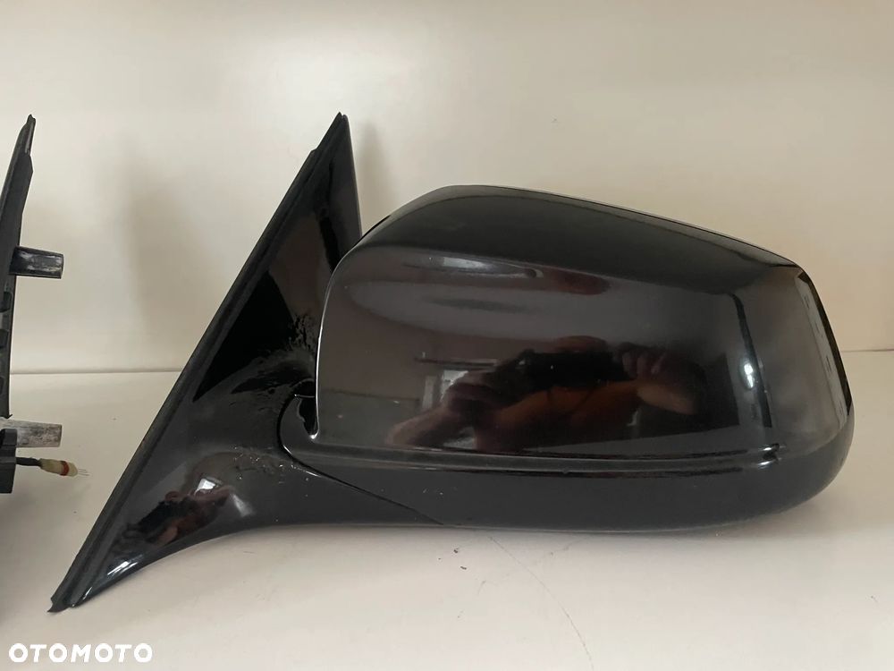bmw f10 f11 lusterko lewe prawe 3 pin el składane pamięć 475 blacksapphire - 3