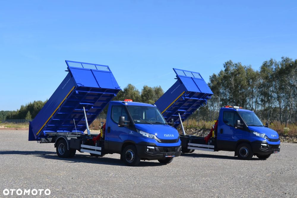 Iveco Daily 72C18 Nowy 3-stronny wywrot Żuraw HC45 HDS Wywrotka Kiper 70C 65C 50C 35C - 6
