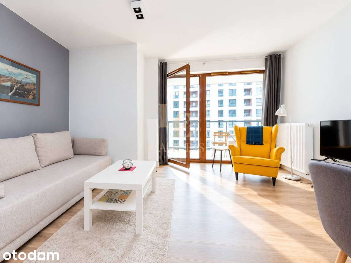 Grzybowska 85 | Balkon | Garaż | 2pokoje | 53 m²