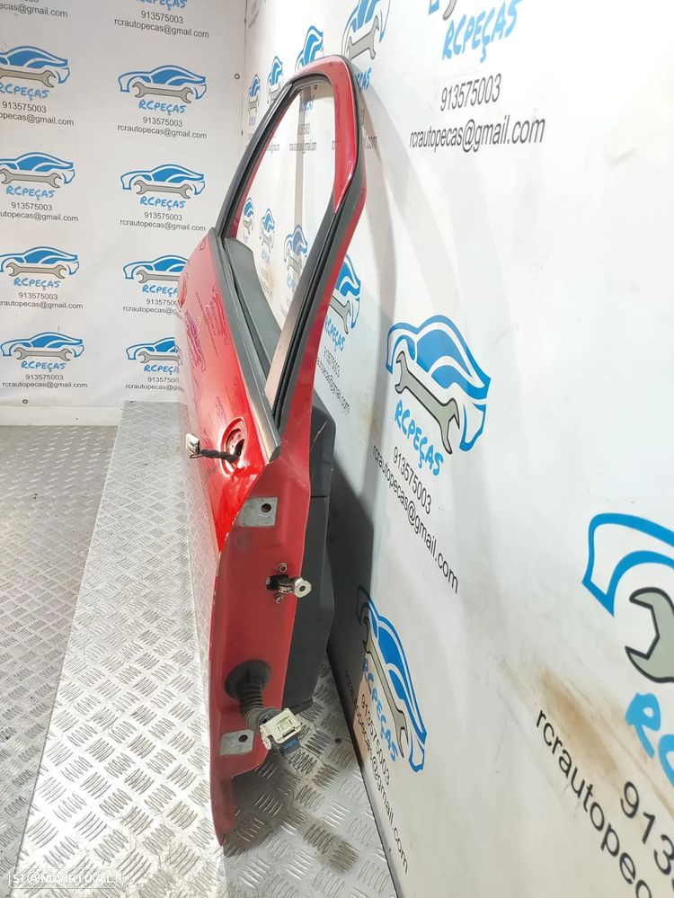 Porta Frente Direita Fiat Grand Punto 199 3 Portas Fecho Elevador Motor Puxador Vidro - 6