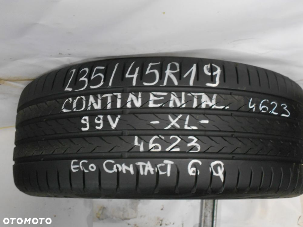 OPONA POJEDYNKA 235/45R19 CONTINENTAL ECO CONTACT 6Q XL DOT 4623 7MM - 1