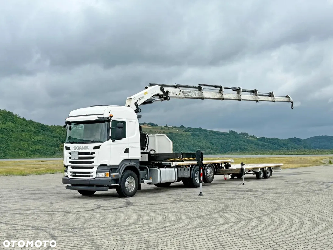 Scania R 440 * HIAB 422 E-6 HIPRO/PILOT+PRZYCZEPA / 6x4 - 2