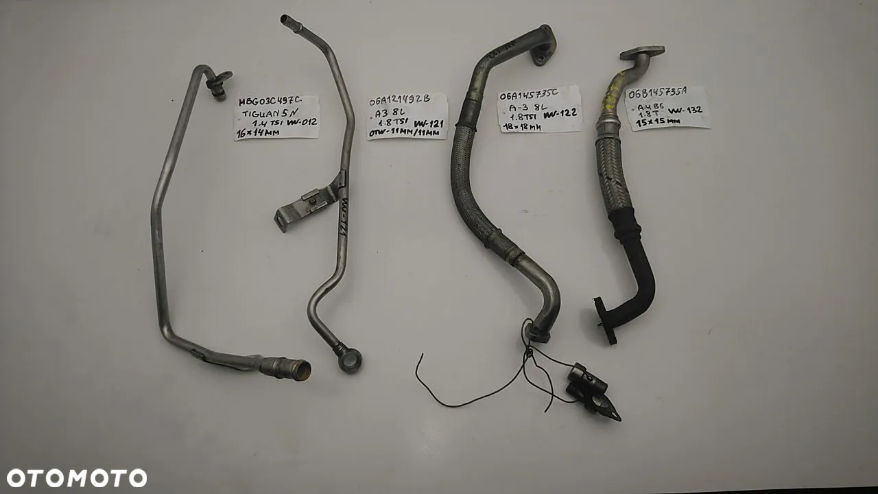VW AUDI SEAT SKODA RURKA TURBOSPRĘŻARKI - 4