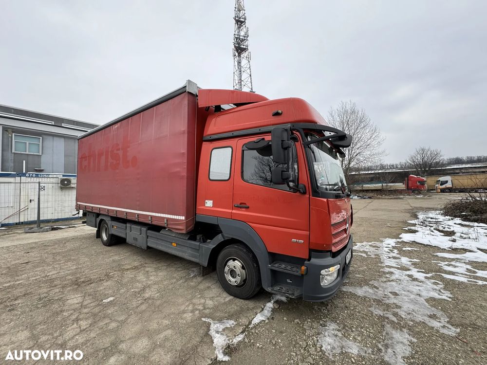 Mercedes-Benz Atego 818 prelata cu usi la spate - 2
