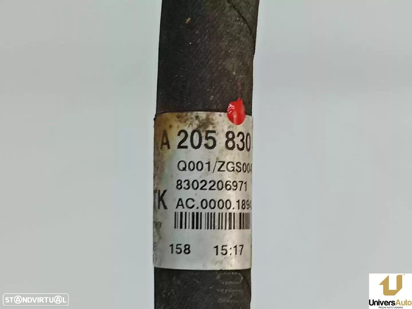 TUBOS AR CONDICIONADO MERCEDES-BENZ CLASSE C 2014 -A2058300077 - 3