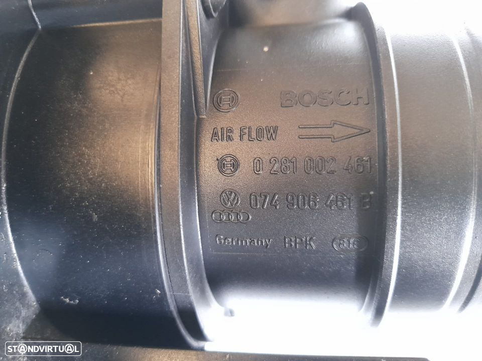 CAIXA FILTRO AR MEDIDOR MASSA AR ORIGINAL 4F0133835H AUDI A6 C6 2.0 TDI - 6