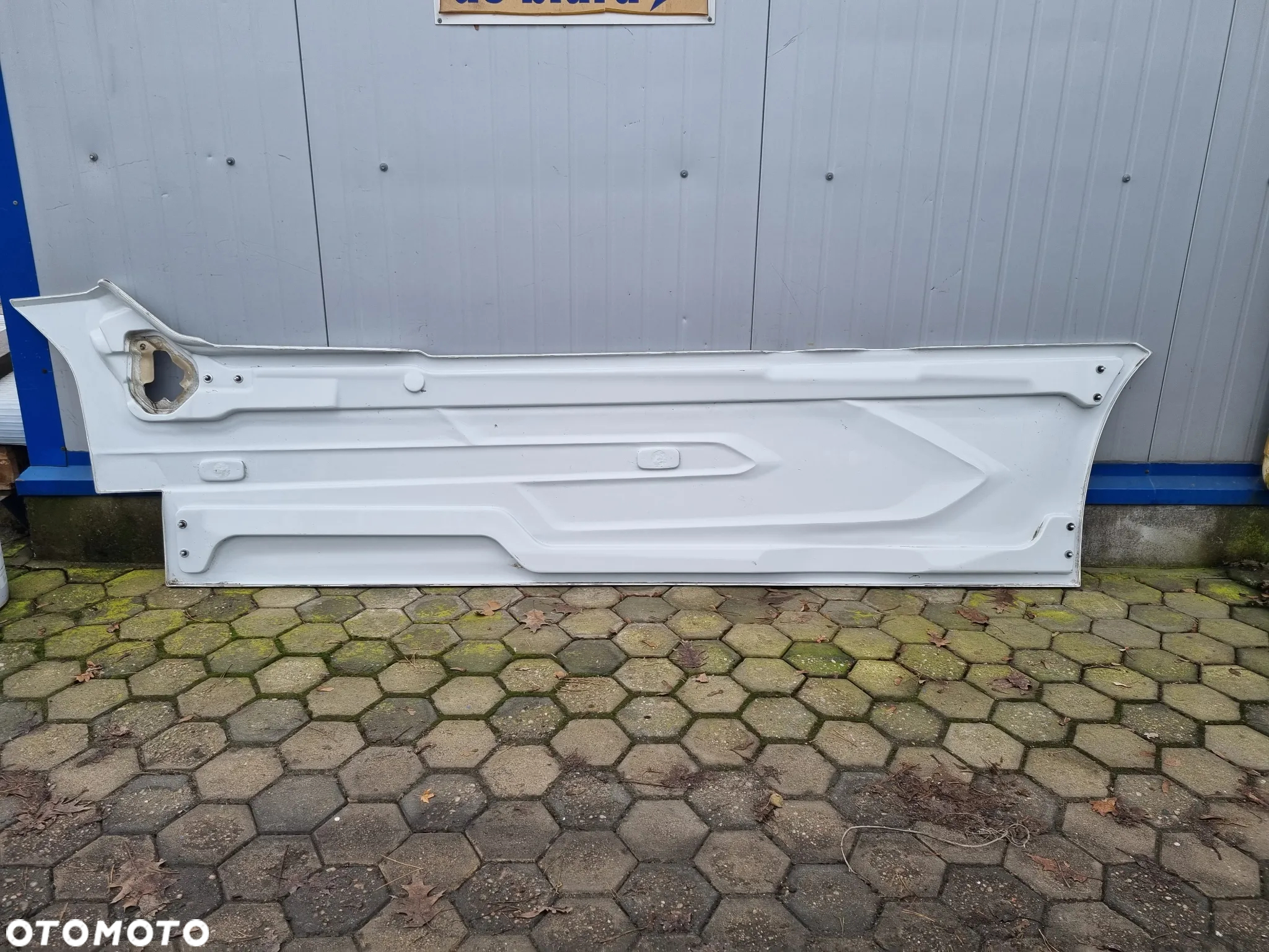 spoiler spojler owiewka osłona międzyosiowa DAF XF XG prawa - 2