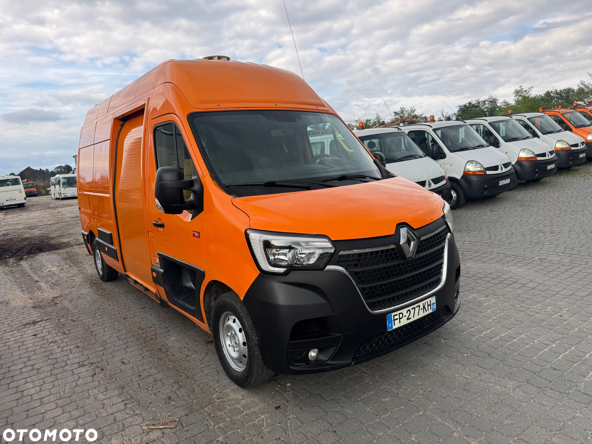 Renault Master klimatyzacja Mobilny serwis roboty drogowe Blaszak L3H3 super stan - 5