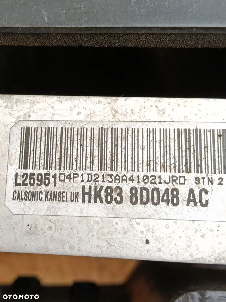 Komplet chłodnic pas przedni belka zderzaka Range Rover Velar L560 3.0d 2020 - 15