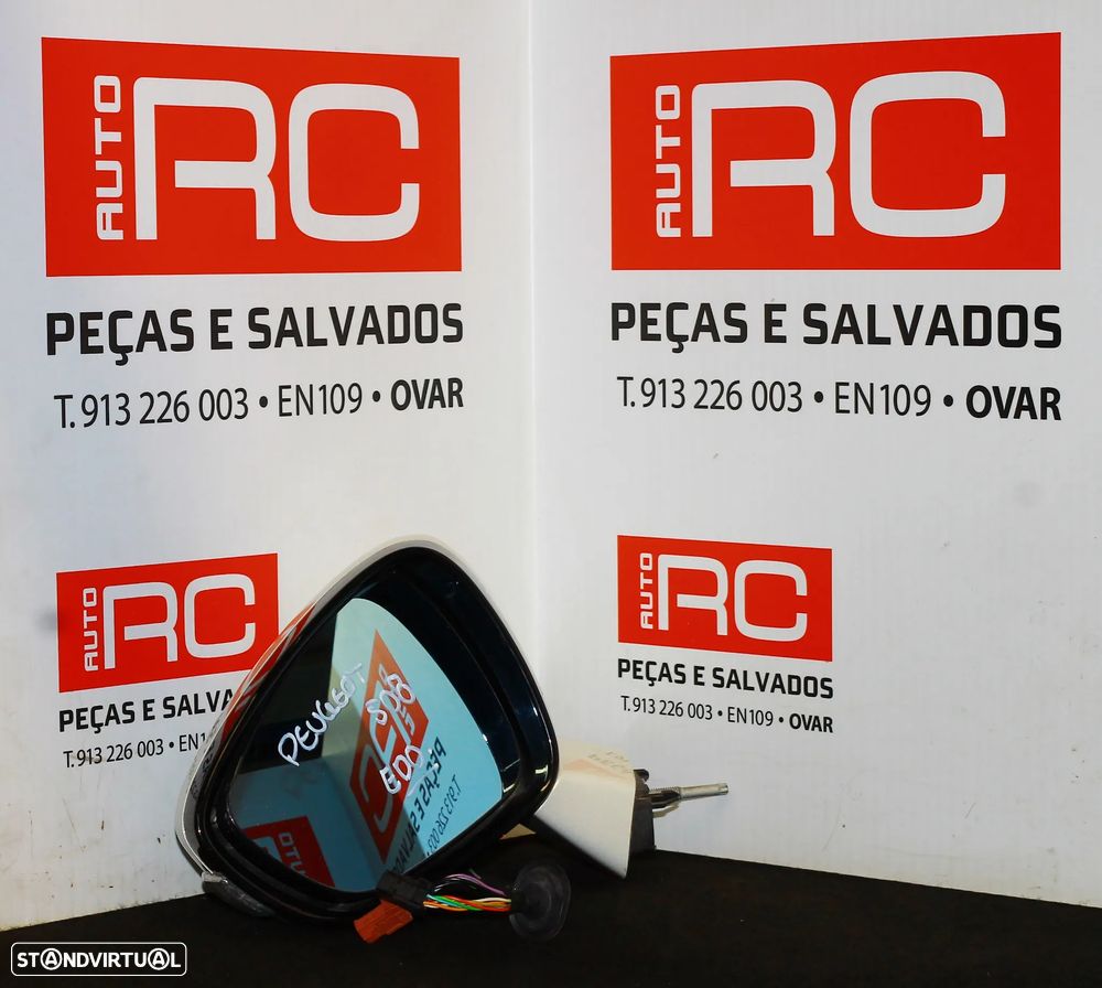 ESPELHO RETROVISOR ESQUERDO PEUGEOT 508 - 1