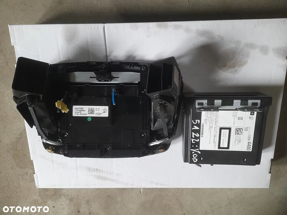 radio wyświetlacz nawigacja Komplet Opel Insignia A 26202389 - 13