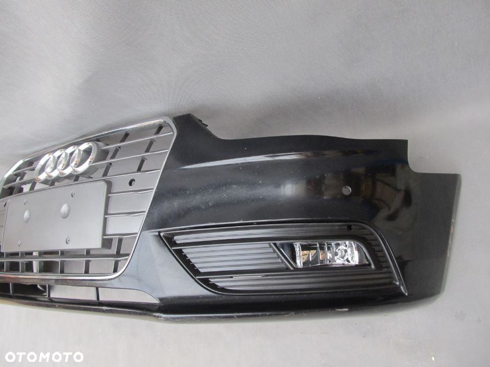 Zderzak przedni Audi A4 B8 11 - 15 Pdc-4 + atrapa Lakier LZ9Y - 3