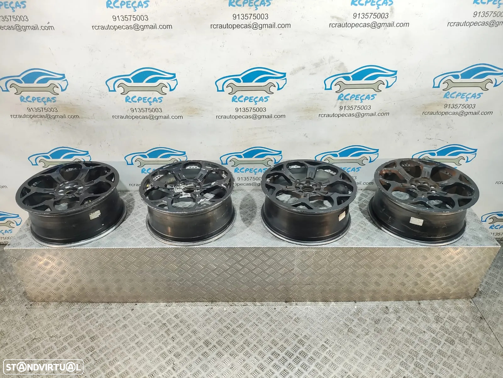 - Jantes 18 Polegadas Dupla Furação  - 4x100 + 4x108 - ET40 | 8,5J - Mini | Ford | Audi | Citroen | Peugeot | JCW | Honda | Mazda | Renault - 7
