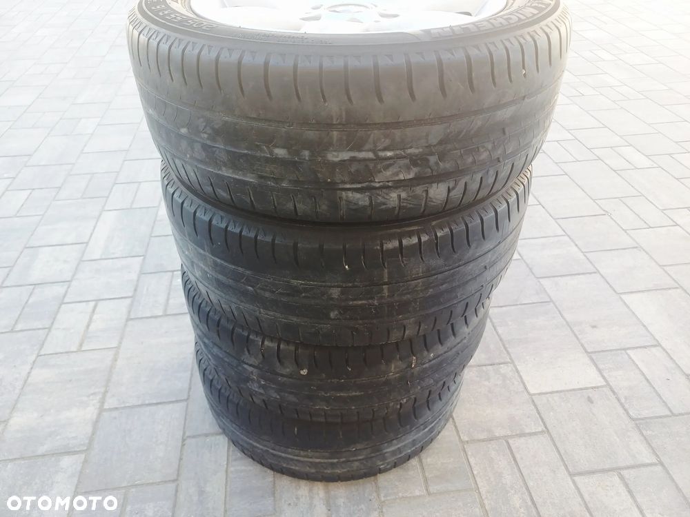 FELGI Z OPONAMI KOŁA ALUMINIOWE BMW E46 R16 5X120 ET47 72,6 mm OPONY R16 205/55 LATO NR12 - 14