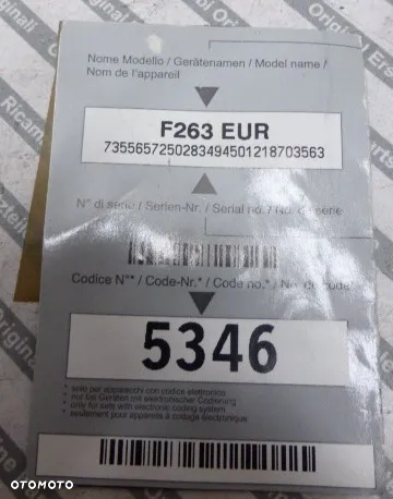 FIAT TIPO RADIO 7356378680 BLUETOOTH - 4