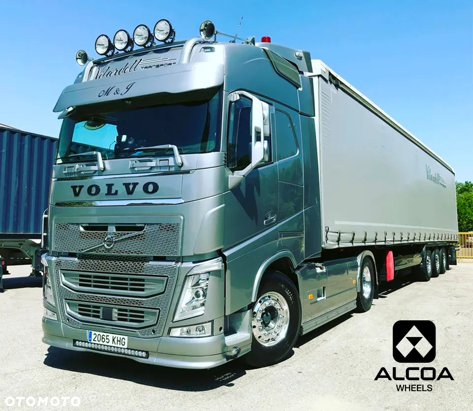Felga ALCOA do VOLVO / 22,5 x 11,75 / ET 120 /Aluminiowe felgi / DB / NETTO-2.395,-PLN - 5