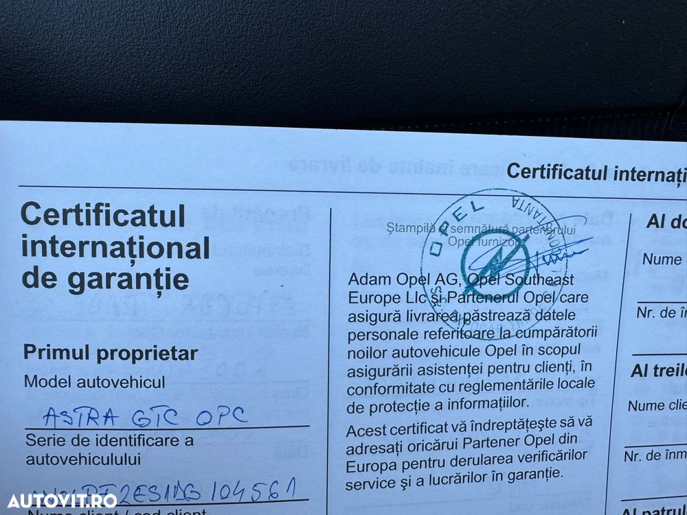 Opel Astra GTC 2.0 Turbo Ecotec Start/Stop OPC - 27