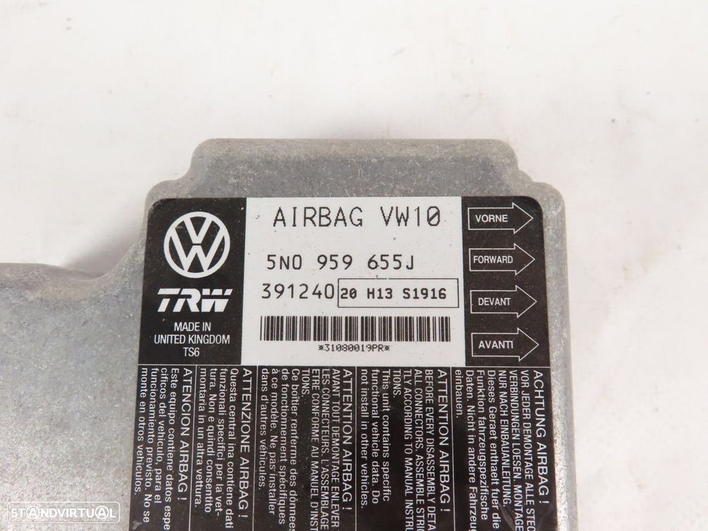 Centralina airbag Seminovo/ Original VW TIGUAN (5N_)/VW PASSAT CC (357) 5N095965... - 4