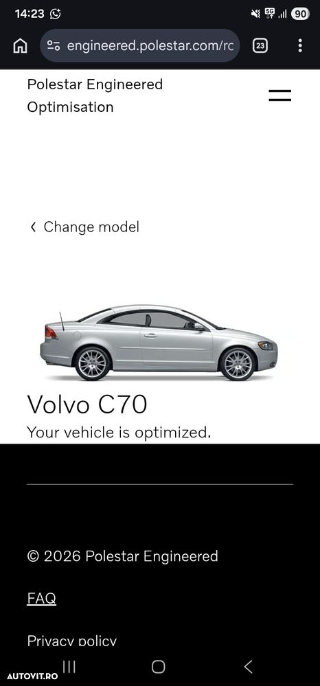 Volvo C70 D5 Aut. Summum - 11