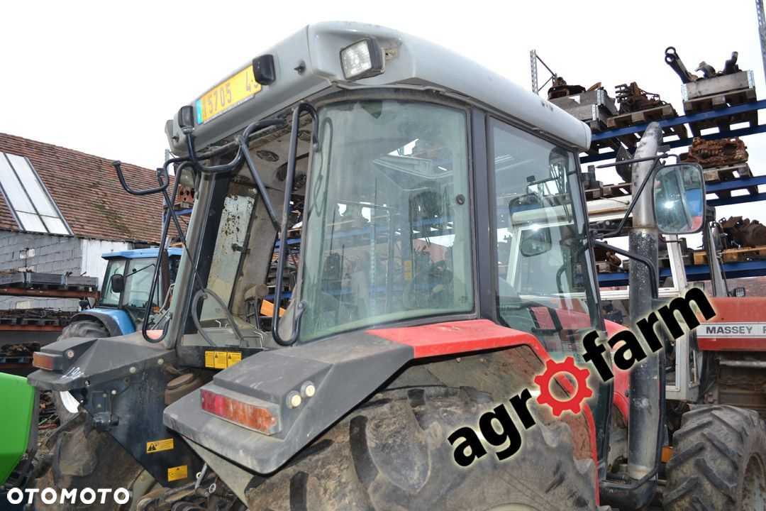 Massey ferguson części 6235 6245 6255 silnik skrzynia zwolnica układ planetarny most oś wał piasta - 2