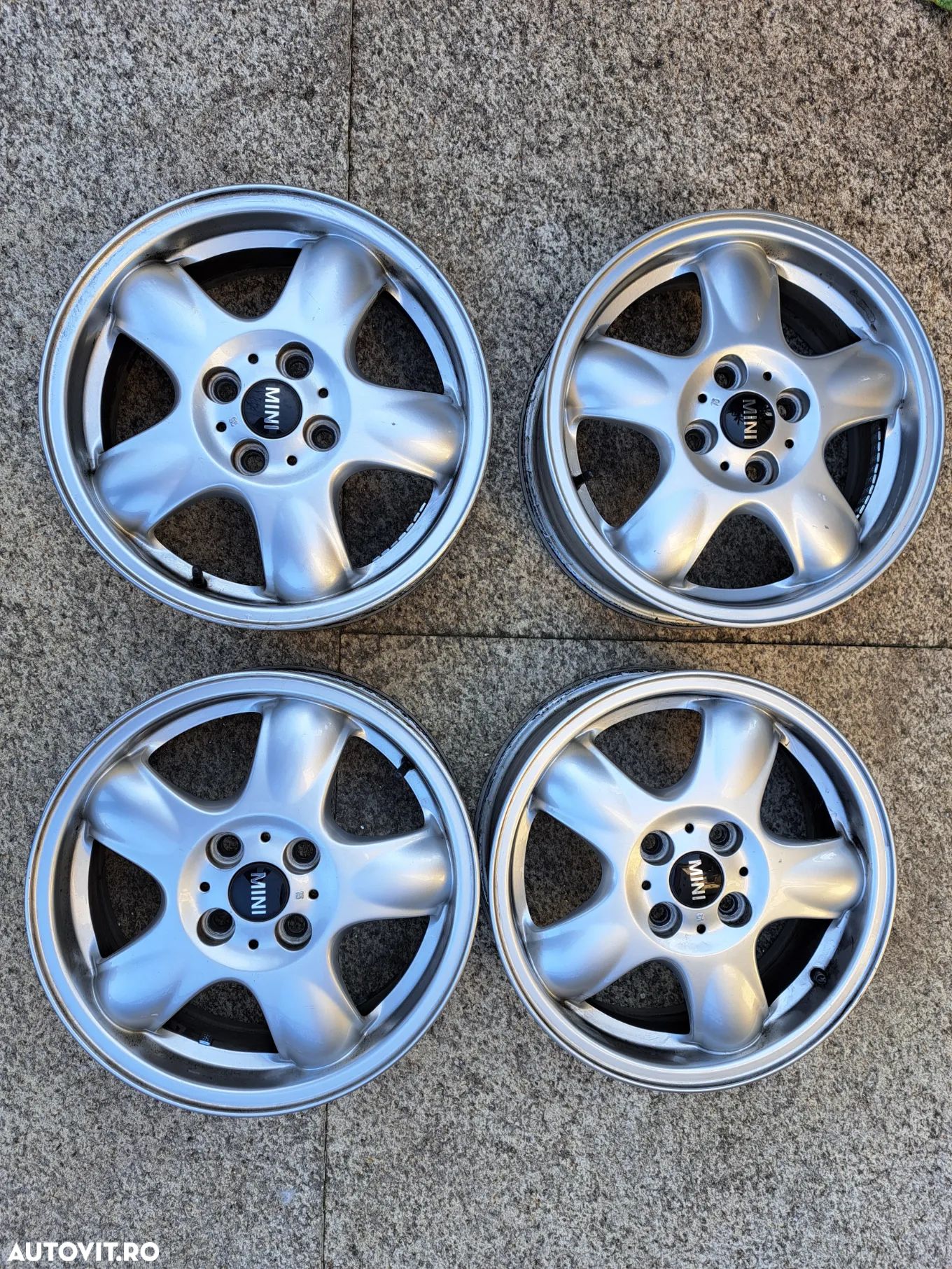 Jante MINI 5.5J 15H2 4*100mm + set anvelope vara + set anvelope iarna - 1