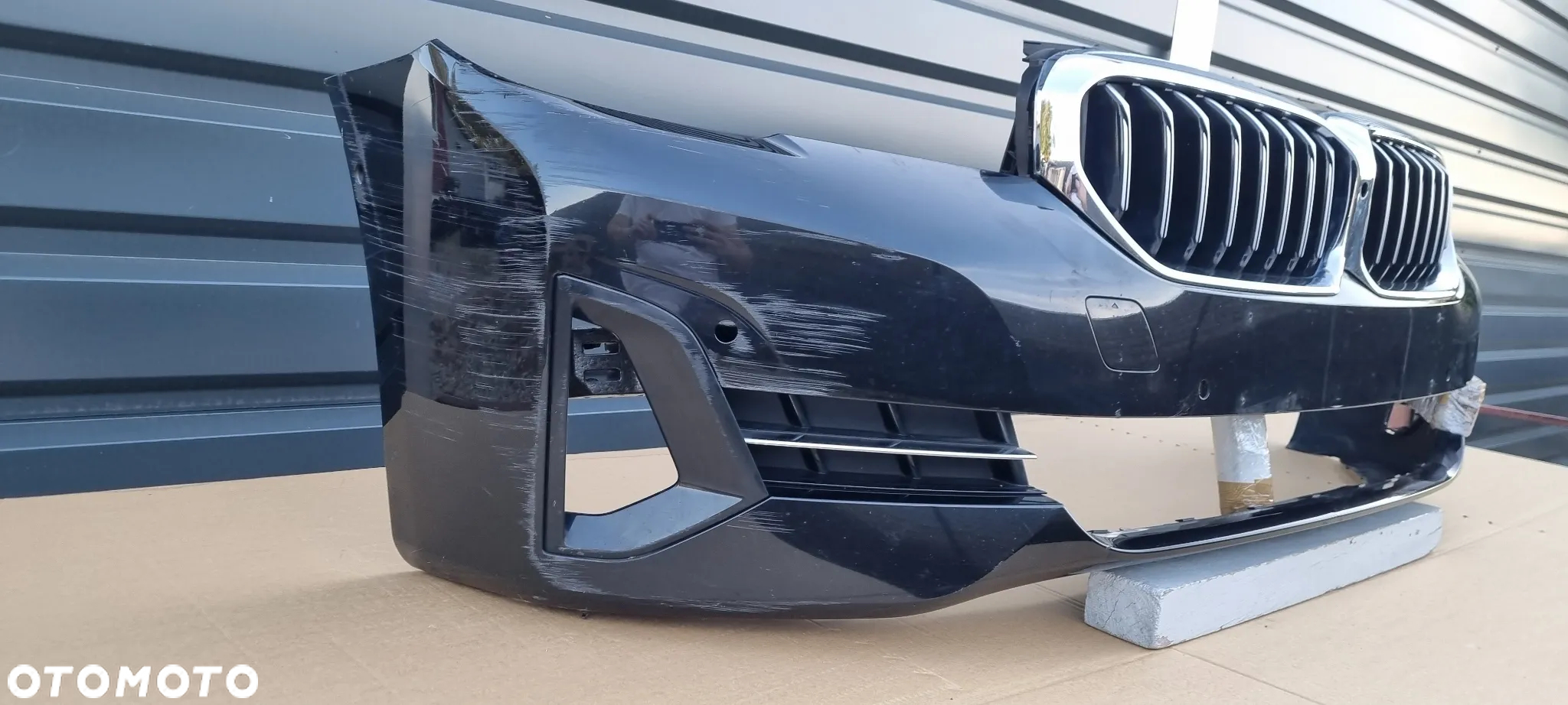 BMW 5 G30 G31 LCI LIFT 2020- zderzak przód oryginał MB167 - 4