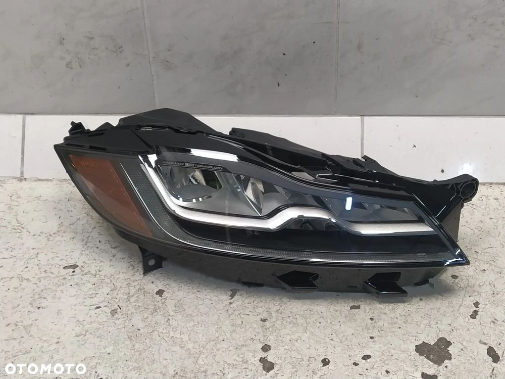 JAGUAR XF X260 F-PACE X761 REFLEKTOR LAMPA PRAWY PRZÓD PRAWA PRZEDNIA 10 PIN USA FULL LED ORYGINAŁ - 2