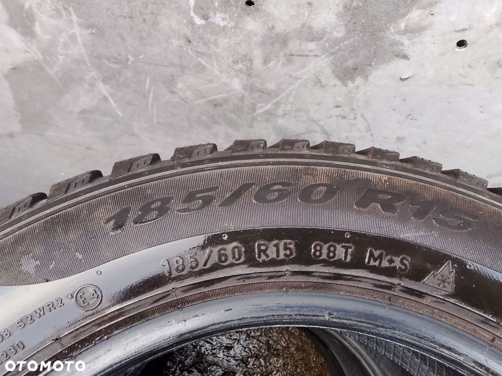 4x opona pirelli cinturato winter 185/60r15 88t - 6