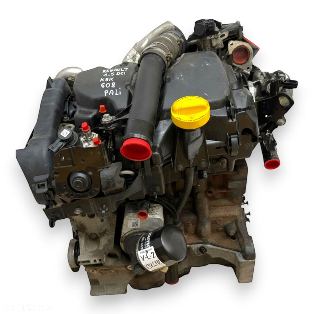 SILNIK K9K608 Renault Captur Clio IV Kangoo II 1.5 DCI diesel 140 883km - 1