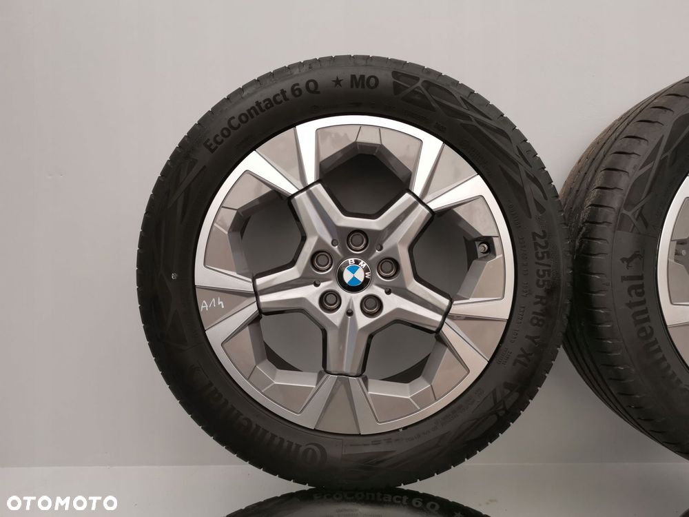 BMW IX1 X1 U11 X2 U10 KOLA FELGI ALUFELGI OPONY LATO 225/55R18 SUPER STAN - 2