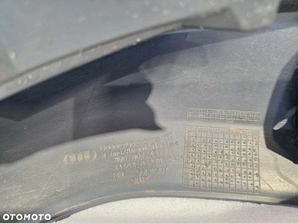 AUDI A4 B9 8W0 14- ZDERZAK PRZEDNI PRZÓD NA 4xPDC NOWY ORYGINALNY USA / AMERYKA NR 8W0807437 NR AUKCJI NZ1898 - 36