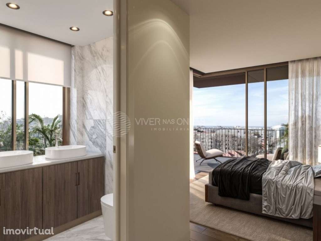 T3 de Luxo com 161,76m² | 2 Parqueamentos e Varanda | Matosinhos Sul - Grande imagem: 2/38