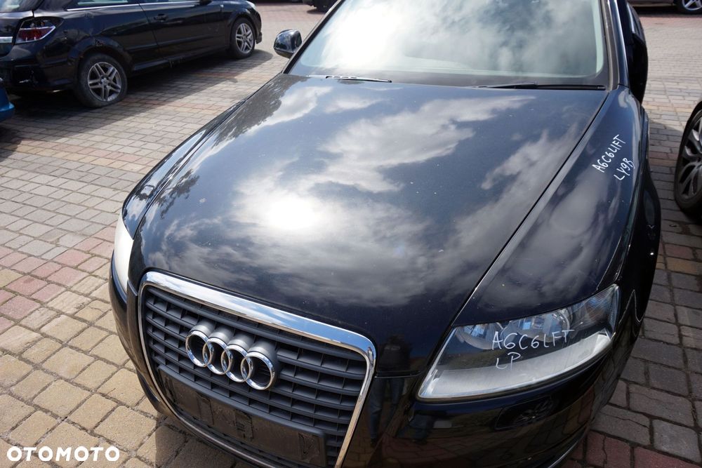 MASKA ZDERZAK BŁOTNIKI LAMPY A6 C6 LIFT LY9B  AUDI 2008-2011 CZARNY PRZÓD KOMPLETNY - 3