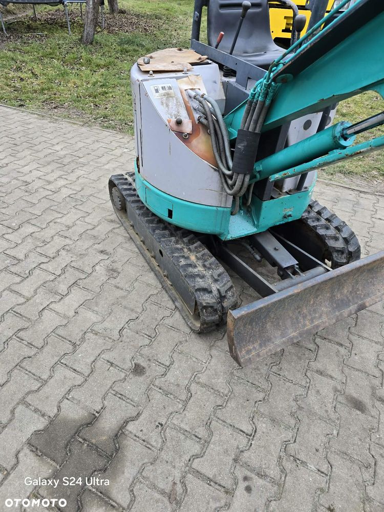 Kubota IHI is9ux Japonska minikoparka Oryginalna po serwisie 1 tona 1653 moto godziny Yanmar Film - 22