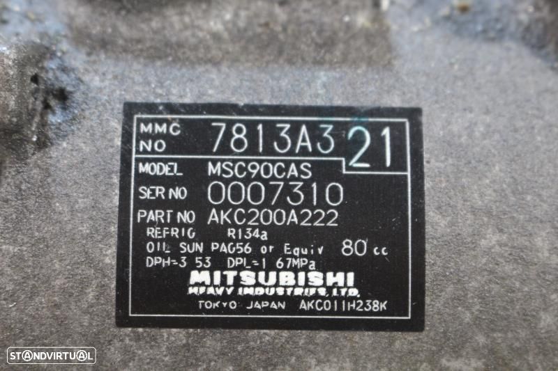 Compressor Do Ac / Ar Condicionado Mitsubishi Lancer Viii (Cy_A, Cz_A) - 6