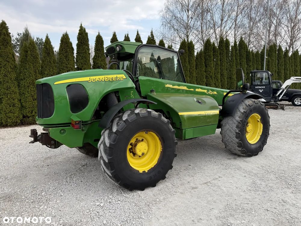 John Deere 3420 / TELESKOPOWA / 7 METRÓW / SZYBKA I MOCNA / BEZ DPF I ADBLUE / SPROWADZONA Z NIEMIEC / ŁADNIE UTRZYMANA / ORYGINAŁ / KLIMA / 33.7 26.6 42.7 38.7 531-70 532-70 735 741 634 3400 - 8