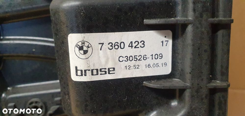 Mechanizm podnośnik szyby lewy przód BMW M5 G30 F90 7360423 - 5